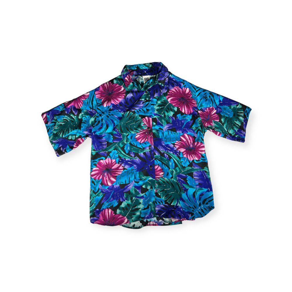 Floral Leisurewear Tropical Womens 80s Resortwear Outfit
